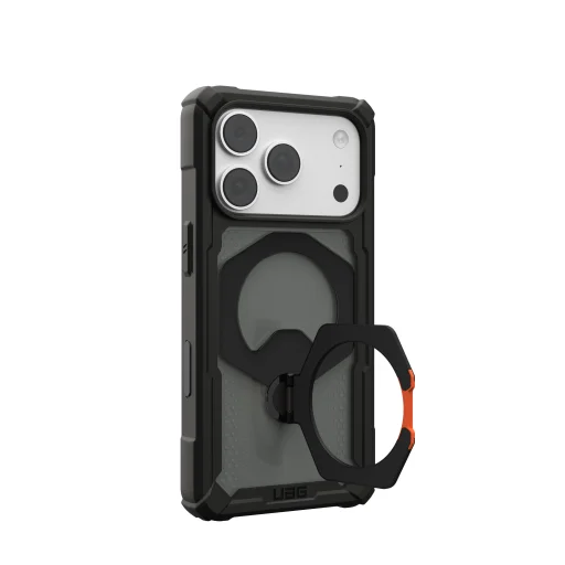 iPhone 18 Pro / 17 Pro fekete/narancssárga UAG Plasma XTE 360 MagSafe tok - 19