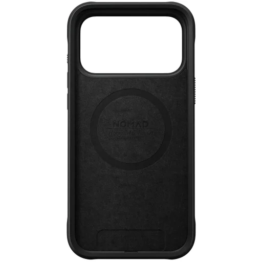 iPhone 18 Pro Max / 17 Pro Max Nomad Rugged ochranný kryt z pravej kože, rustikálna hnedá (Horween) - 8