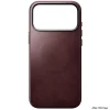 Apple iPhone 18 Pro Max / 17 Pro Max bordó Nomad Traditional Leather prémium bőrtok thumbnail