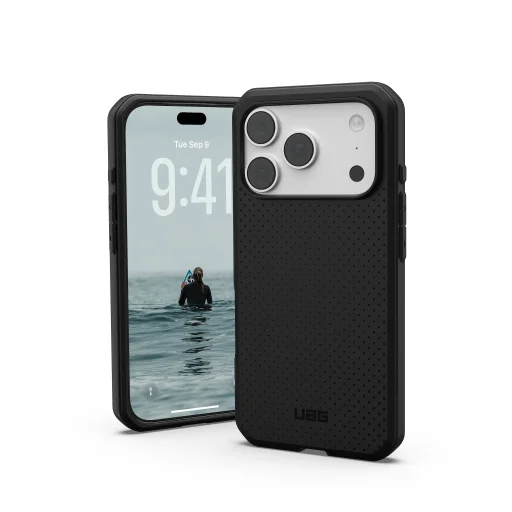 iPhone 18 Pro / 17 Pro fekete UAG Dot MagSafe védőtok - 1