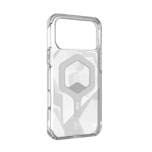 iPhone 18 Pro Max / 17 Pro Max áttetsző jég/füstszürke UAG Plyo MagSafe ütésálló tok - 6