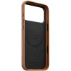 iPhone 18 Pro Max / 17 Pro Max Nomad Traditional valódi bőr hátlaptok, nyeregbarna (Horween) thumbnail