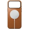 iPhone 18 Pro Max / 17 Pro Max sedlovohnedé Nomad Modern Leather Case (Horween) prémiové kožené ochranné puzdro thumbnail