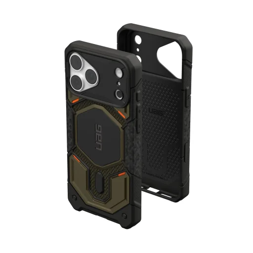 Apple iPhone 18 Pro Max / 17 Pro Max zelený UAG Monarch Pro MagSafe Kevlar nárazuvzdorný kryt - 11