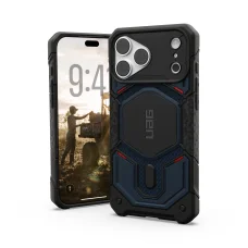iPhone 18 Pro Max / 17 Pro Max vadkacsakék UAG Monarch Pro MagSafe Kevlar ütésálló védőtok