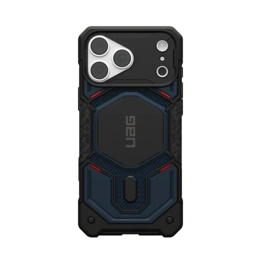 iPhone 18 Pro Max / 17 Pro Max vadkacsakék UAG Monarch Pro MagSafe Kevlar ütésálló védőtok - 12