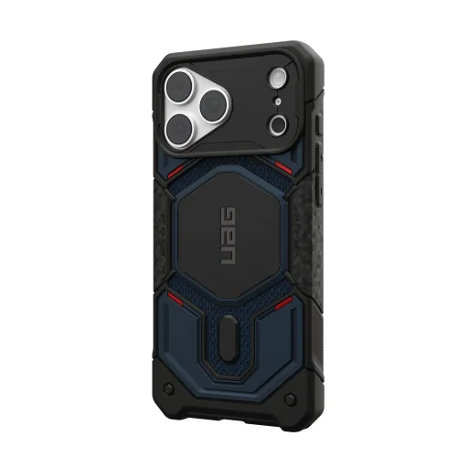 iPhone 18 Pro Max / 17 Pro Max vadkacsakék UAG Monarch Pro MagSafe Kevlar ütésálló védőtok - 13