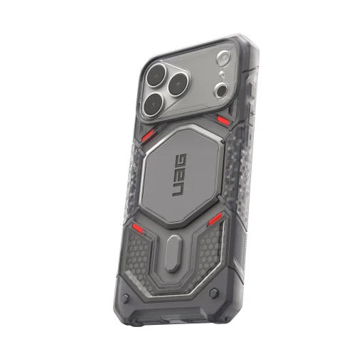 iPhone 18 Pro Max / iPhone 17 Pro Max hamuszürke UAG Monarch Pro MagSafe védőtok - 11