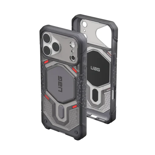 iPhone 18 Pro Max / iPhone 17 Pro Max hamuszürke UAG Monarch Pro MagSafe védőtok - 13