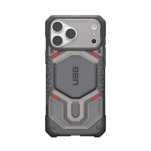 iPhone 18 Pro Max / iPhone 17 Pro Max hamuszürke UAG Monarch Pro MagSafe védőtok - 14