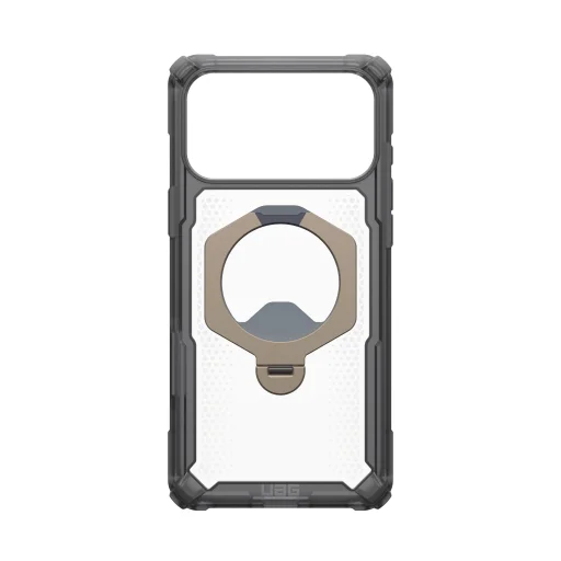 Apple iPhone 18 Pro Max / 17 Pro Max popolavosivý a titánový UAG Plasma XTE 360 MagSafe nárazuvzdorný ochranný kryt s 360° otočným stojanom - 9