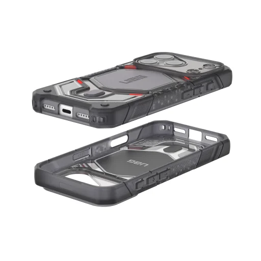 iPhone 18 Pro / 17 Pro VEIL popolovo sivý UAG Monarch Pro MagSafe nárazuvzdorný ochranný kryt - 10