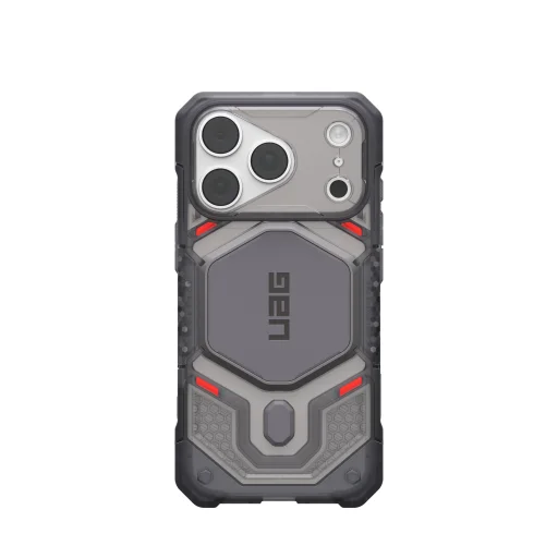iPhone 18 Pro / 17 Pro VEIL popolovo sivý UAG Monarch Pro MagSafe nárazuvzdorný ochranný kryt - 12