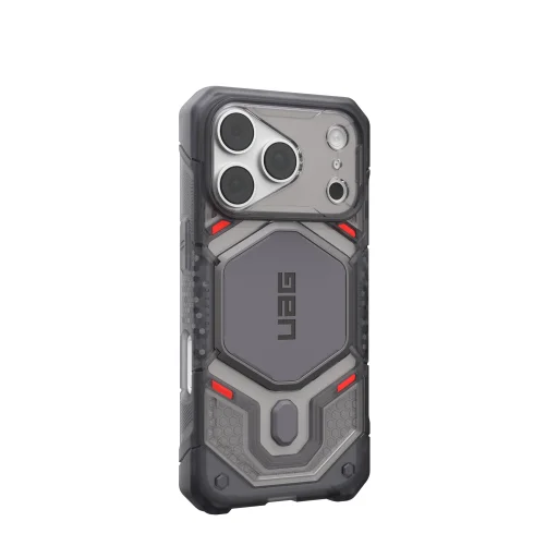 iPhone 18 Pro / 17 Pro VEIL popolovo sivý UAG Monarch Pro MagSafe nárazuvzdorný ochranný kryt - 14