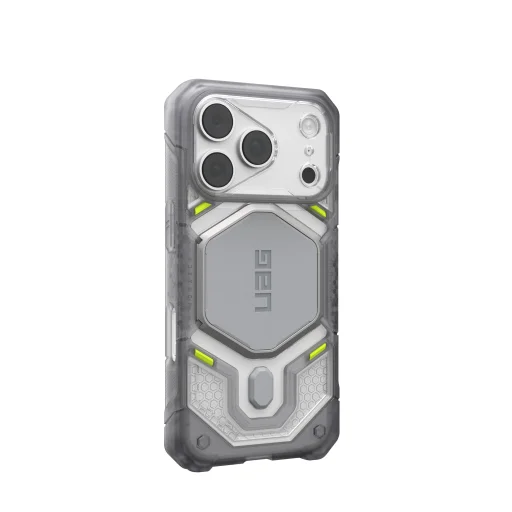 iPhone 18 Pro / 17 Pro jégkék / átlátszó UAG Monarch Pro MagSafe ütésálló védőtok - 14