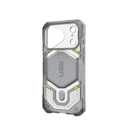 iPhone 18 Pro / 17 Pro jégkék / átlátszó UAG Monarch Pro MagSafe ütésálló védőtok - 4
