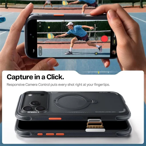 iPhone 18 Pro čierny Torras Ostand Q3 Air - 8