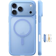 iPhone 18 Pro kék Torras Guardian-Mag mágneses védőtok