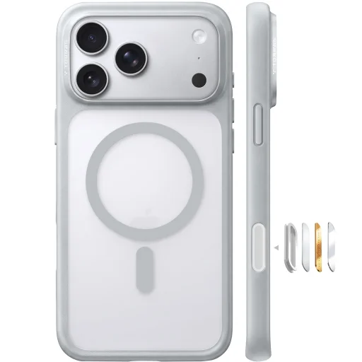 Apple iPhone 18 Pro átlátszó Torras Guardian-Mag tok - 1