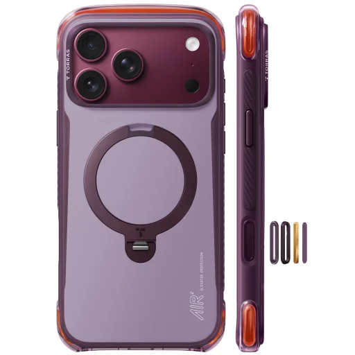 iPhone 18 Pro Violet Summit Purple Torras Ostand Q3 Air Pro - 3