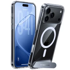 iPhone 18 Pro Max átlátszó Torras Ostand L1 tok