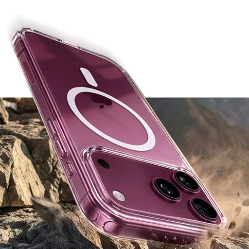 Priehľadný magnetický ochranný kryt Torras Guardian-Mag pre iPhone 18 Pro Max - 5