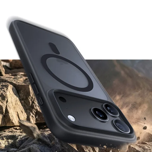 iPhone 18 Pro fekete Torras Guardian-Mag tok - 3