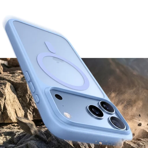 iPhone 18 Pro Max kék Torras Guardian-Mag tok - 6