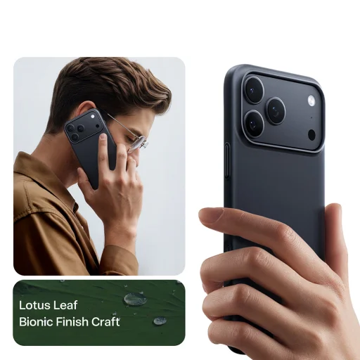 iPhone 18 Pro Max fekete Torras OriginFit-Mag tok - 6
