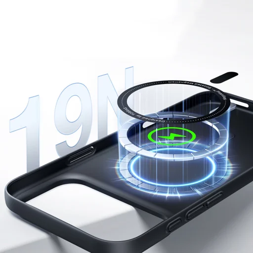 iPhone 18 Pro Max fekete Torras OriginFit-Mag tok - 7