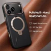 Apple iPhone 18 Pro Max fekete Torras Ostand Q3 VegSkin tok thumbnail