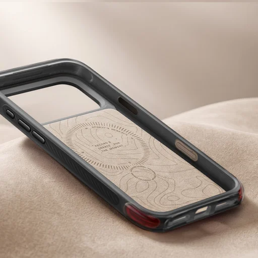 Torras Ostand Q3 Air Pro ochranný kryt pre iPhone 18 Pro Max so zabudovaným stojanom, čierny - 4