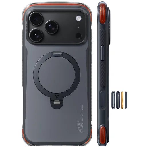 iPhone 18 Pro Max Obsidian Core Black Torras Ostand Q3 Air Pro - 2