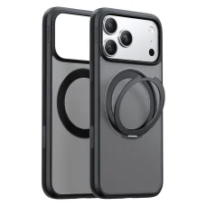 Čierne puzdro Torras Ostand O1 Guardian pre Apple iPhone 18 Pro Max