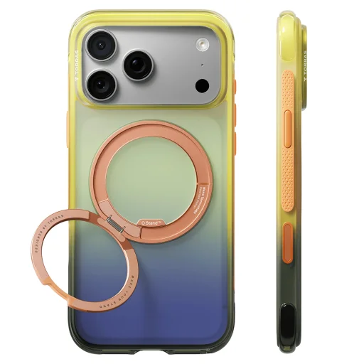 iPhone 18 Pro / iPhone 17 Pro puzdro – Torras Ostand O3 Air Gradient, arizonská žiara - 2
