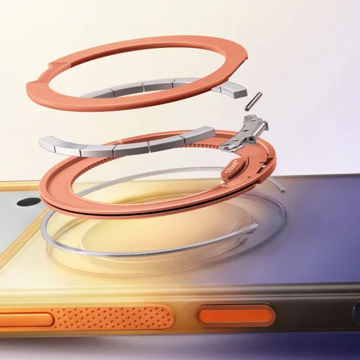 iPhone 18 Pro / iPhone 17 Pro puzdro – Torras Ostand O3 Air Gradient, arizonská žiara - 3
