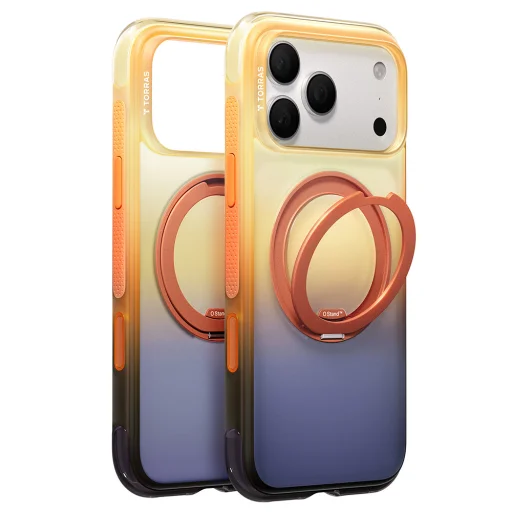 iPhone 18 Pro / iPhone 17 Pro puzdro – Torras Ostand O3 Air Gradient, arizonská žiara - 1
