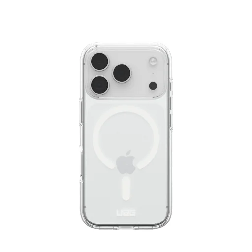 Apple iPhone 18 Pro / 17 Pro jég/fehér UAG Scout Clear MagSafe tok - 12