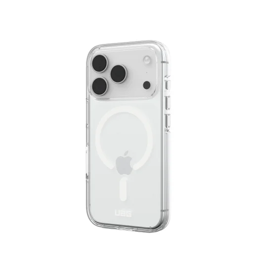 Apple iPhone 18 Pro / 17 Pro jég/fehér UAG Scout Clear MagSafe tok - 13
