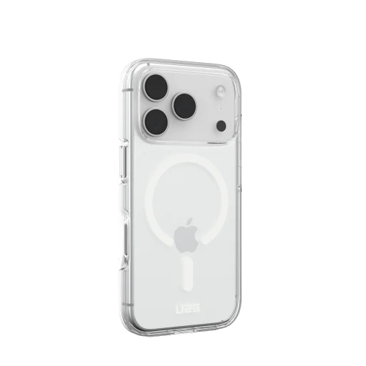 Apple iPhone 18 Pro / 17 Pro jég/fehér UAG Scout Clear MagSafe tok - 14