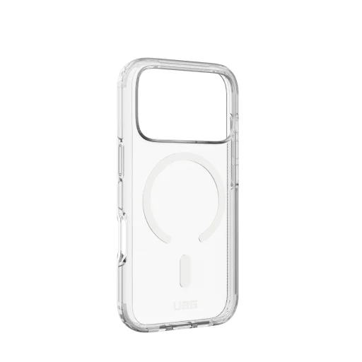 Apple iPhone 18 Pro / 17 Pro ľadové/biele UAG Scout Clear MagSafe puzdro - 5