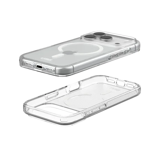 Apple iPhone 18 Pro / 17 Pro jég/fehér UAG Scout Clear MagSafe tok - 10
