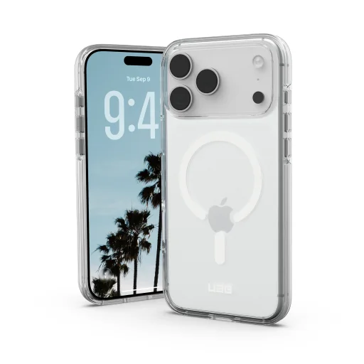 Apple iPhone 18 Pro Max / 17 Pro Max jégfehér UAG Scout Clear MagSafe tok - 1