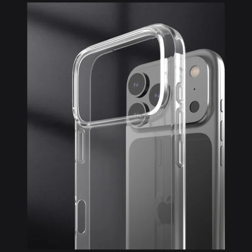 Apple iPhone 18 Pro Max / 17 Pro Max átlátszó Araree A-Fit védőtok - 5