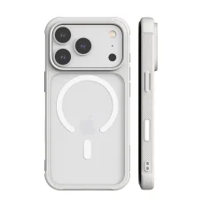 iPhone 18 Pro / 17 Pro biely ochranný kryt Araree Duple M Armor MagSafe