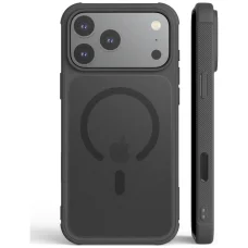  iPhone 18 Pro Max / 17 Pro Max fekete Araree Duple M Armor MagSafe tok