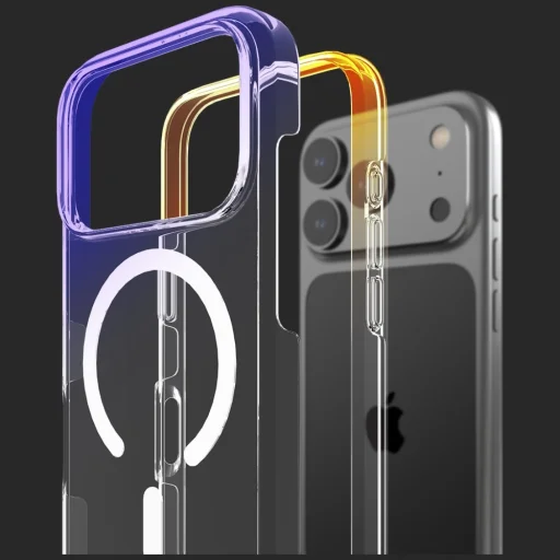  Apple iPhone 18 Pro / 17 Pro Átlátszó Araree Duple M MagSafe tok - 4