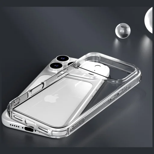 Apple iPhone 18 Pro Max / 17 Pro Max Araree Flexield átlátszó tok - 5