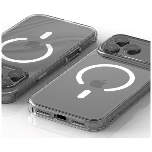  iPhone 18 Pro / 17 Pro átlátszó Araree Flexield M MagSafe tok - 7