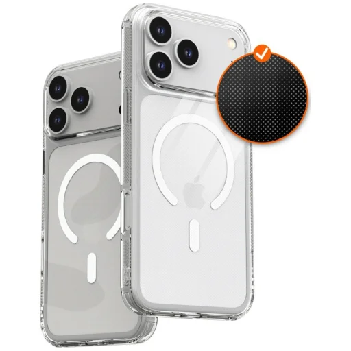  iPhone 18 Pro / 17 Pro átlátszó Araree Flexield M MagSafe tok - 9